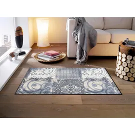 Wash+Dry Arabesque 75 x 120 cm Grau