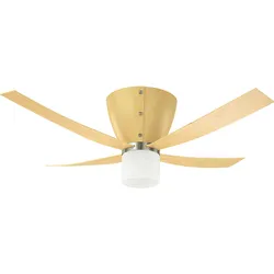 Hunter Deckenventilator Valhalla Buche Hell mit Licht 132