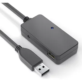 PureLink USB 3.1 Gen.1 Aktiv Verlängerung mit Hub - schwarz - 5,00m