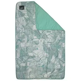 Therm-A-Rest Juno Decke, 183x114cm, türkis/weiß