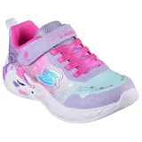 SKECHERS Sneaker »UNICORN DREAMS«, Blinkschuh, Klettschuh, Kinderschuh mit Gummizug und Klettriegel Skechers lavendel-rosa Einhorn