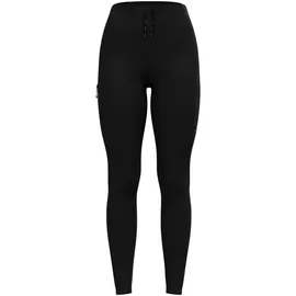 Odlo Damen Zeroweight Pro Windproof Warm Tights (Größe M, schwarz)