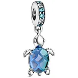 Pandora Meeresschildkröte Murano-Glas Charm-Anhänger 798939C01