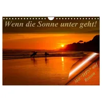 Calvendo Wenn die Sonne unter geht (Wandkalender 2026 DIN