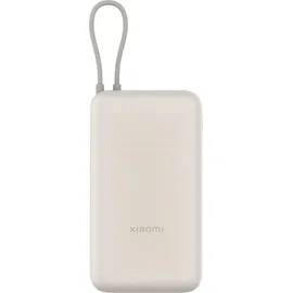 Xiaomi Power Bank 20000 Integrated Cable 20000 mAh 33 W Beige