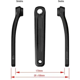 FSA CK-320 Schwarz
