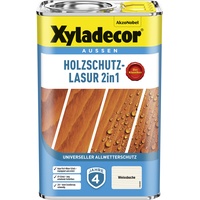 Xyladecor Holzschutz-Lasur 2 in 1, 4 Liter, Weissbuche