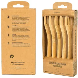 pandoo Gabeln 5er Pack 5 St. Braun