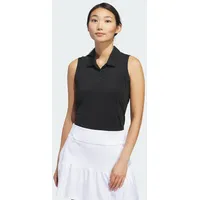 Adidas Women's Ultimate365 Solid Sleeveless Poloshirt Black - M