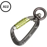 CONACORD Alu-Sicherheitskarabiner mit Wirbel