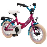 Bikestar Kinderfahrrad 12 Zoll RH 23 cm bordeaux/blau