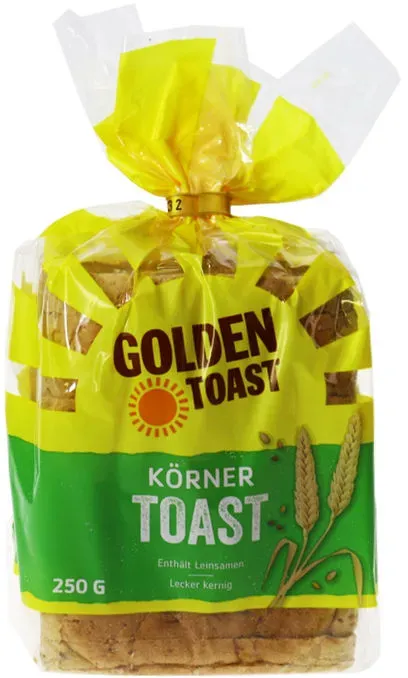 Golden Toast 2 x Körner Toastbrot