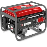 HECHT® Not Strom Aggregat Benzin 2200W 5PS 15L Camping Erzeuger Benzin Generator