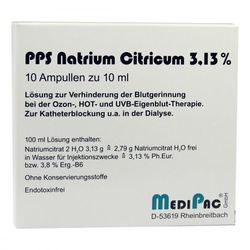 Natriumcitrat 3,13% Ampullen