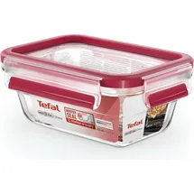 Tefal Masterseal Fresh Glas, 0,45 l, Transparent, Rot, 1 Stück(e)