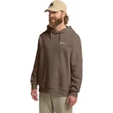 Jack Wolfskin Essential Kapuzenpullover - Cold Coffee - L
