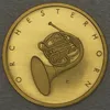 Goldmünze 50 Euro Orchesterhorn 2020 Musikinstrumente (Deutschland)
