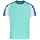 Head Racket Topspin Kurzarm-t-shirt - Turquoise / Prin - S