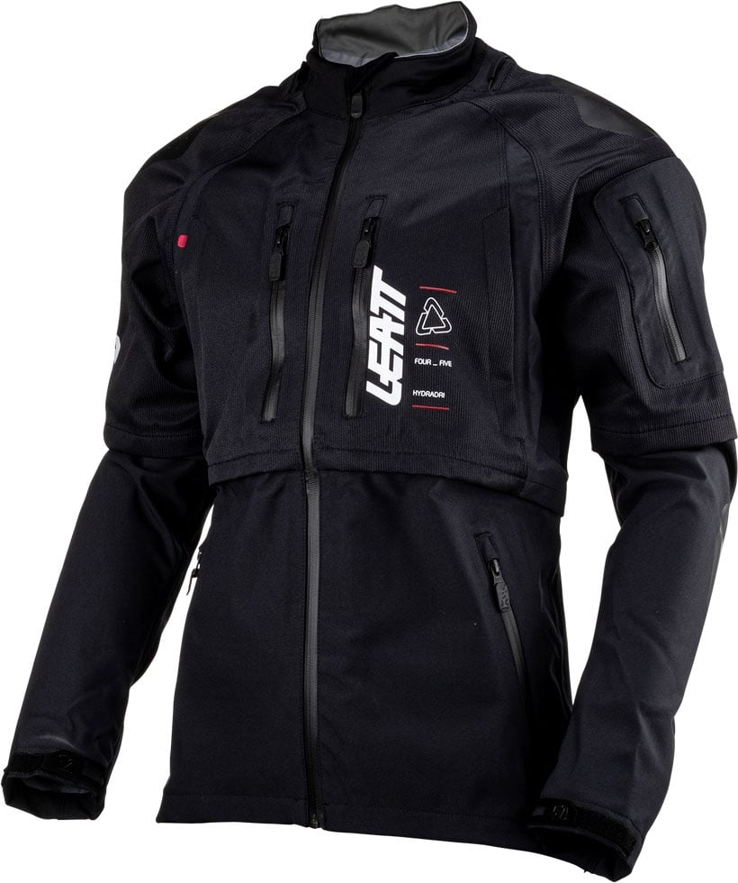 Leatt 4.5 HydraDri S23, veste textile imperméable - Noir - 5XL