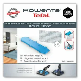 Rowenta ZR0095 Verbrauchbarer Wischmopp für Aqua X-Force Modelle, Schwarz