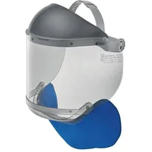 Aschua Elektriker Gesichtsschutz GFKKH002-E PC,grau 550x200x2mm EN 166,EN 170,GS-ET 29