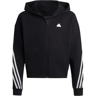 Adidas Future Icons 3-Streifen Kapuzenjacke, Black -