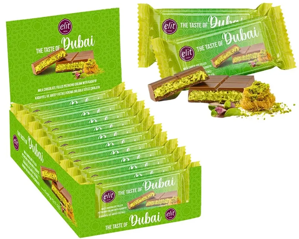 Elit Chocolate Dubai Schokolade 12x90 g