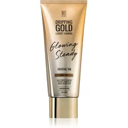 Dripping Gold Glowing Steady Selbstbräuner für allmähliche Bräunung Medium - Dark 200 ml