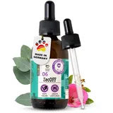 FAVLY – ZecOFF Zeckenschutz 50ml für Hunde ab 2kg – Spot-On gegen Zecken, Flöhe & Mücken – pflanzlich basiertes Zeckenmittel mit Saltidin, Neemöl, Eukalyptus, Geraniol – Zeckenabwehr ohne Nervengift