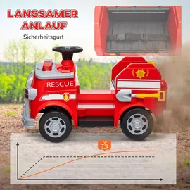 aiyaplay Kinder Elektroauto Feuerwehrauto rot (6v)