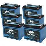 BLACKBULL Akku 72V 60Ah AGM VRLA Blei-Gel – Schraubanschluss – Ersatz für 58Ah – passend für Futura, Stormborn, Econelo, eLazzy, Golfcart, USV, Solar, Reha, Elektromobile