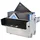 SONOVO Pilotenkoffer XXL Excelsior Aluminium silber ca. 50 x 42 x 25,5 cm 45165 - Silber
