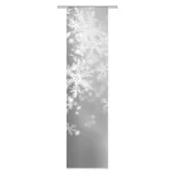 HOME WOHNIDEEN Home fashion Schiebewand, Stoff, Grau, 245 x 60 cm