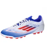 Adidas Unisex F50 League Football Boots Artificial Ground Fußballschuhe, Cloud White/solar red/Lucid Blue, 40 EU