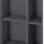 [en.casa] Badezimmerschrank Vansbro 96x48x24 cm WPC Dunkelgrau