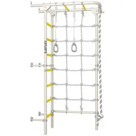 JEFlex Sprossenwand ClimbMaxx M5 weiß-gelb - Weiß/Gelb
