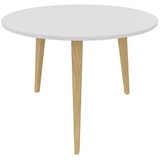 Quadrifoglio Cove Beistelltisch weiß 100,0 x 100,0 x 75,0 cm