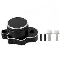 acocinas Ölpumpenstopfen-Abdeckungssatz für Yamaha PW50 PW80 Y-Zinger 1981-2024 Schwarz
