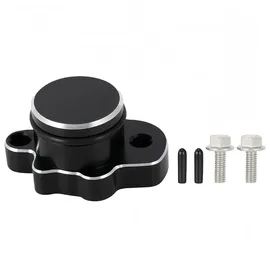 acocinas Ölpumpenstopfen-Abdeckungssatz für Yamaha PW50 PW80 Y-Zinger 1981-2024 Schwarz