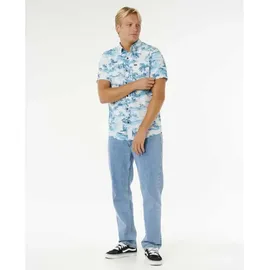 Rip Curl Kurzarmhemd Glacier Blue M