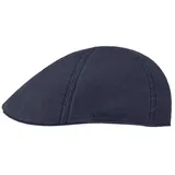 Stetson Flat Cap (1-St) Schirmmütze mit Schirm blau L (58-59 cm)