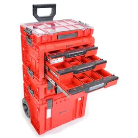 QBRICK Pro Drawer 3 Werkzeugkoffer 13,5 l rot 45 x 31 x 24 cm