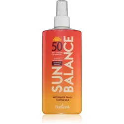 Farmona Sun Balance schützende Bräunungsmilch mit SPF 50 für die ganze Familie 200 ml