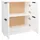 vidaXL Sideboard Weiß 60x30x70 cm Holzwerkstoff