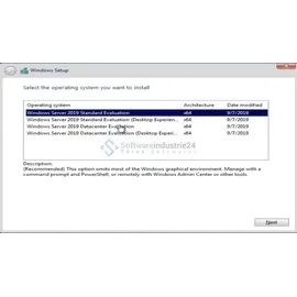 Microsoft Windows Server 2019 Datacenter 64-Bit 2 Core DE