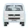 BRISA VW Collection - Volkswagen Luft-Erfrischer-Duft-Spender im VW T5 Bulli Bus Design im Einzelpack (Pina Colada/Weiß)