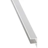 Gutta Alu-U-Profil 1,6 cm Easy-Click quer eloxiert 600 cm
