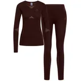 Odlo Fundamentals Performance Warm Funktionsunterwäsche-set - Fudge - XL
