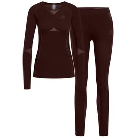 Odlo Fundamentals Performance Warm Funktionsunterwäsche-set - Fudge - XL