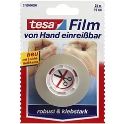 tesa Klebefilm transparent 19,0 mm x 25,0 m 1 Rolle